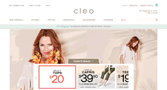 Desktop Screenshot of cleo.ca
