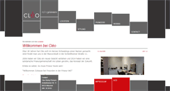 Desktop Screenshot of cleo.de